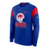Nike Bills Historic Long Sleeve T-Shirt In Blue, Red & White - Front View