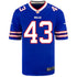 Youth Nike Game Home Terrel Bernard Jersey In Blue - Front View