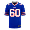 Nike Game Home Keaton Bills Jersey In Blue - Front View