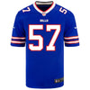 Youth Nike Game Home A.J. Epenesa Jersey In Blue - Front View