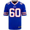 Youth Nike Home Mitch Morse Jersey In Blue - Front View
