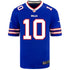 Youth Nike Game Home Khalil Shakir Jersey In Blue - Front View