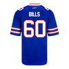 Nike Game Home Keaton Bills Jersey In Blue - Back View