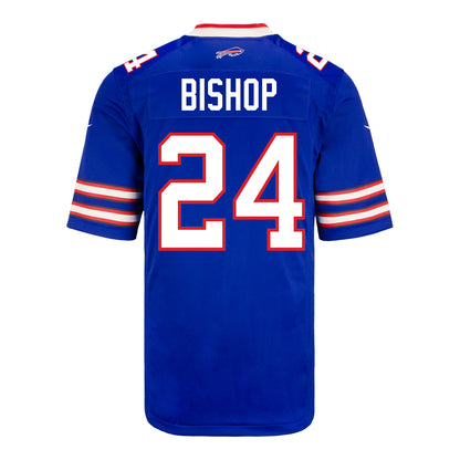 Nike Game Home Cole Bishop Jersey In Blue - Back View