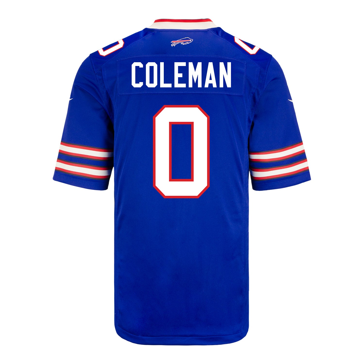 Nike Game Home Keon Coleman Jersey In Blue - Back View