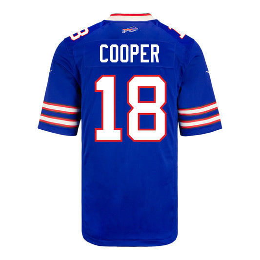 Nike Game Home Amari Cooper Jersey In Blue - Back View