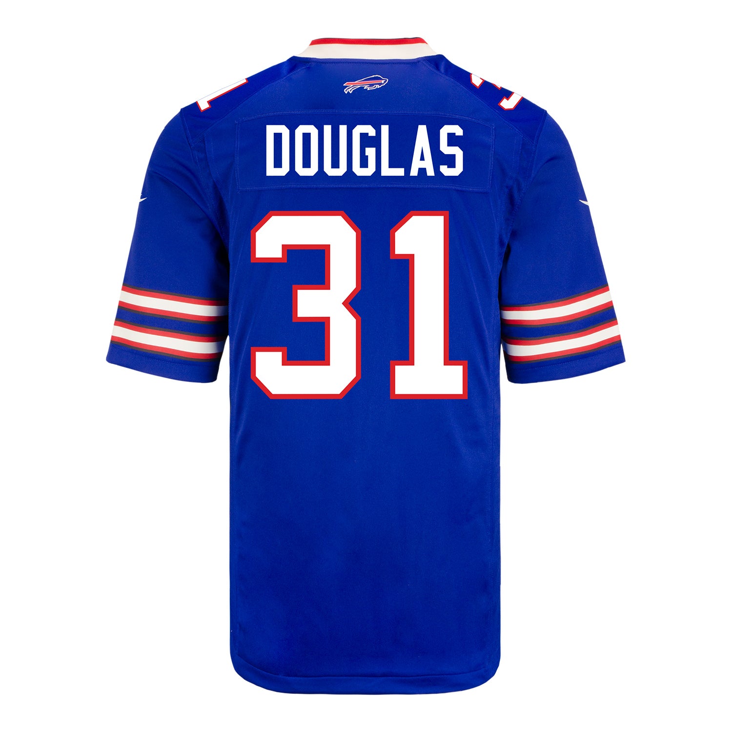 Nike Game Home Rasul Douglas Jersey In Blue - Back View