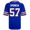 Youth Nike Game Home A.J. Epenesa Jersey In Blue - Back View