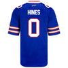 Nike Game Home Nyheim Hines Jersey - In Blue - Back View