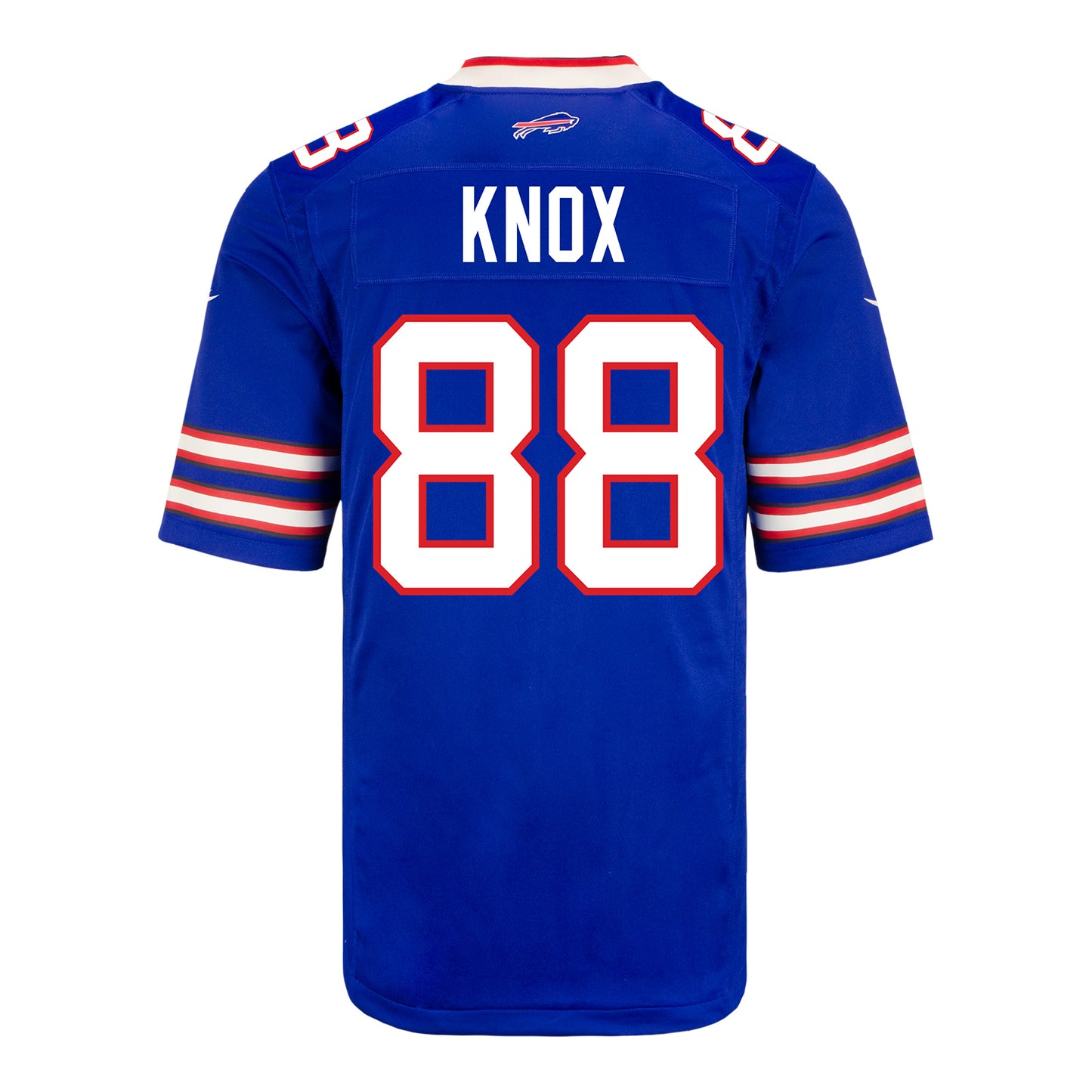 Nike Game Home Dawson Knox Jersey In Blue - Back View