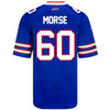 Youth Nike Home Mitch Morse Jersey In Blue - Back View