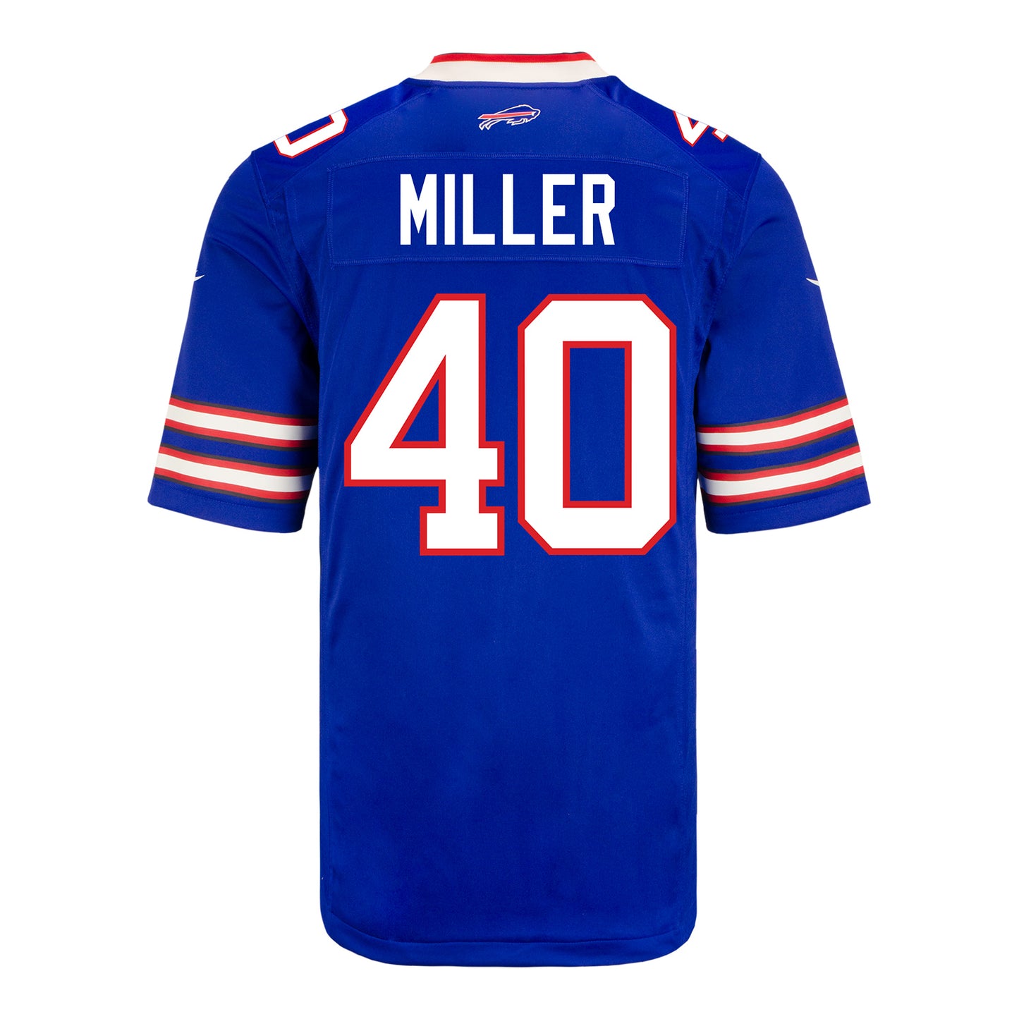 Nike Game Home Von Miller Jersey In Blue - Back View