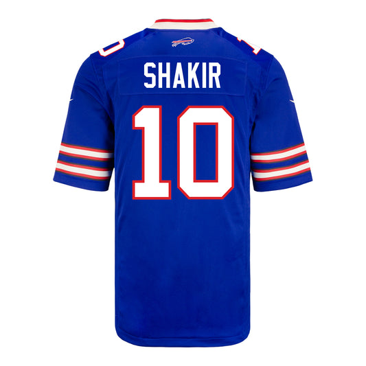 Nike Game Home Khalil Shakir Jersey In Blue - Back View