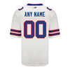 Nike Game Away Personalized Jersey In White - Back View