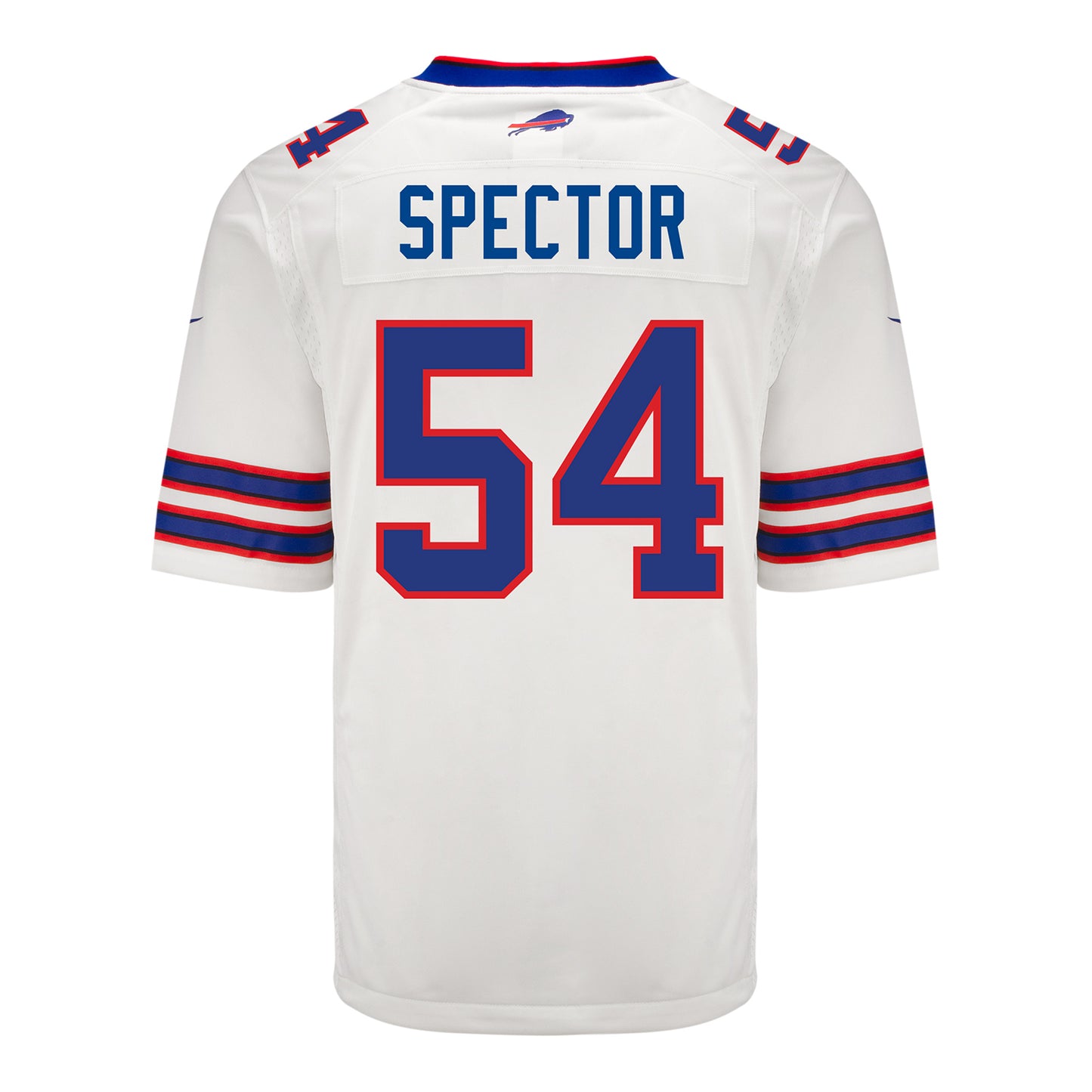 Nike Game Away Baylon Spector Jersey In White - Back View