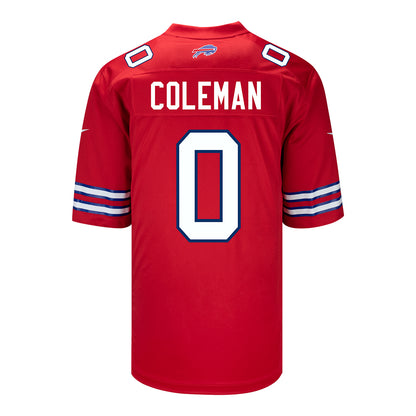 Nike Game Red Alternate Keon Coleman Jersey In Red - Back View