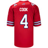 Nike Game Red Alternate James Cook Jersey - In Red - Back View