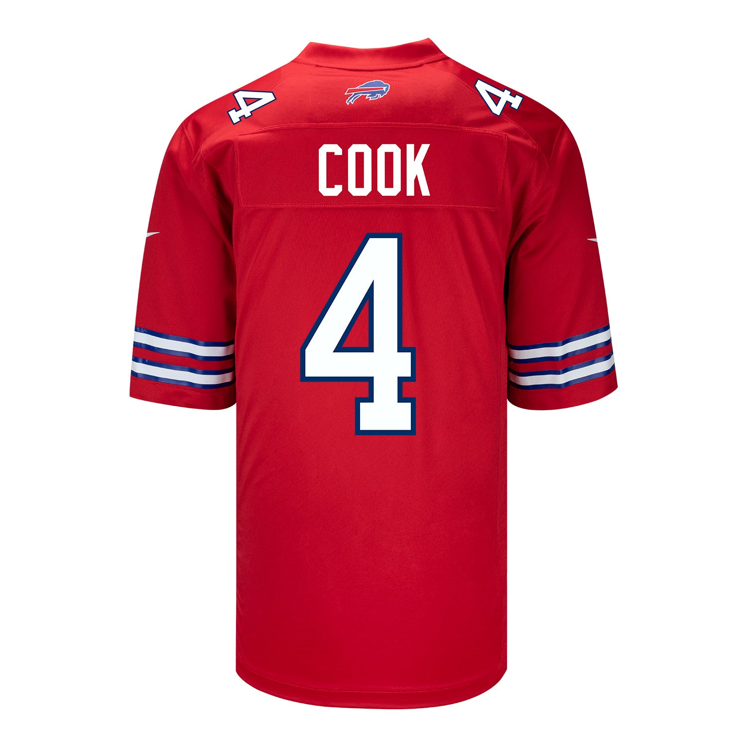 Nike Game Red Alternate James Cook Jersey - In Red - Back View