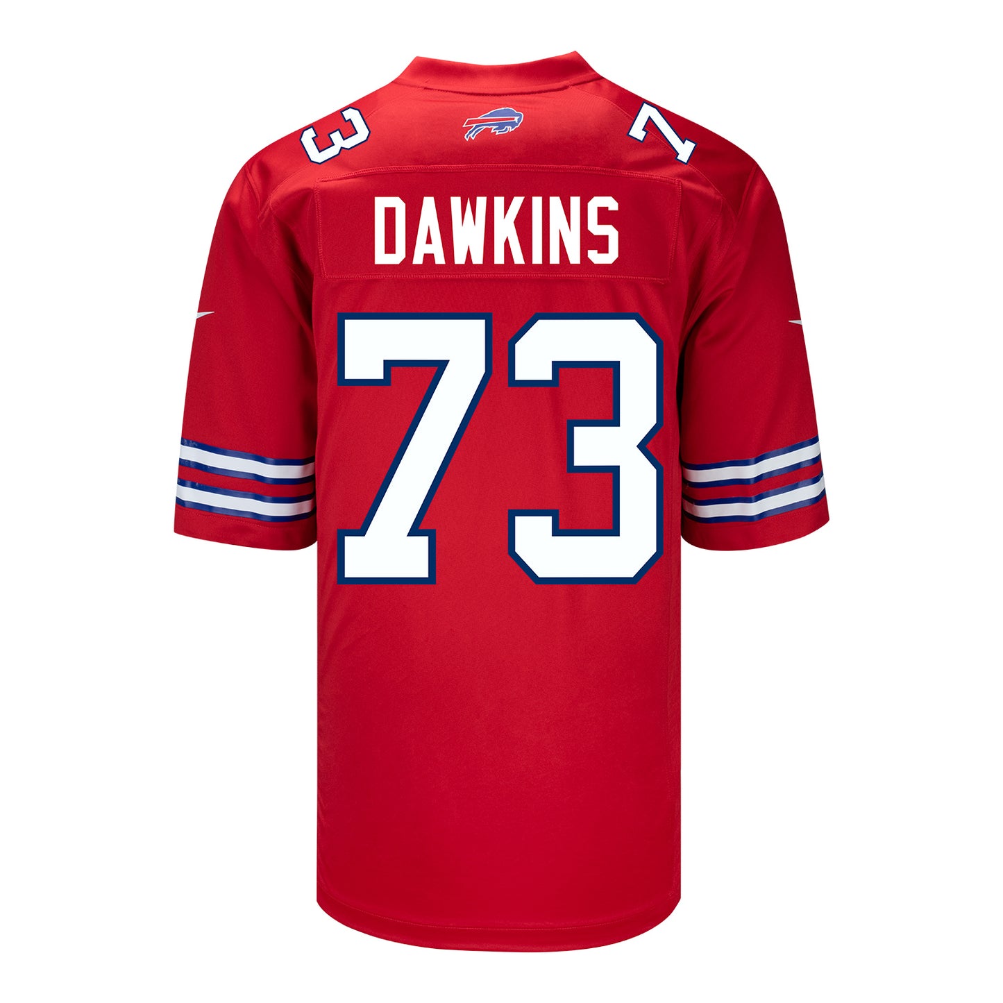 Nike Game Red Alternate Dion Dawkins Jersey - In Red - Back View