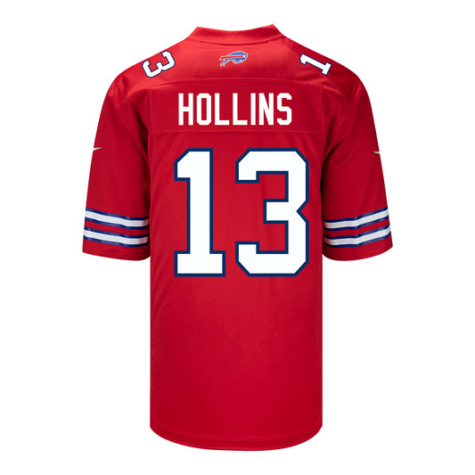 Nike Game Red Alternate Mack Hollins Jersey - Back View