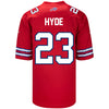 Nike Game Red Alternate Micah Hyde Jersey - In Red - Back View