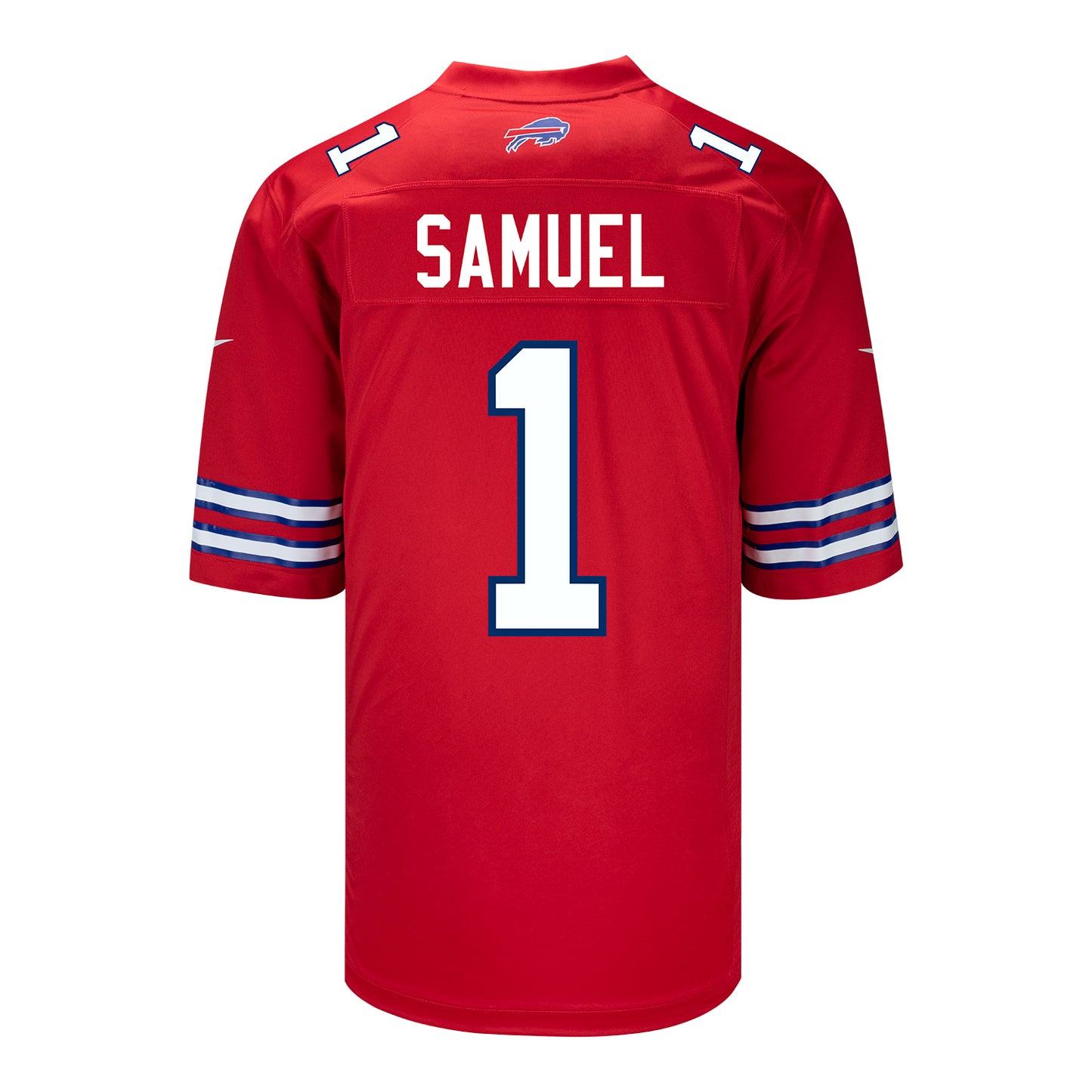 Nike Game Red Alternate Curtis Samuel Jersey - Back View