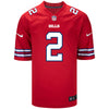 Nike Game Red Alternate Tyler Bass Jersey - In Red - Front View