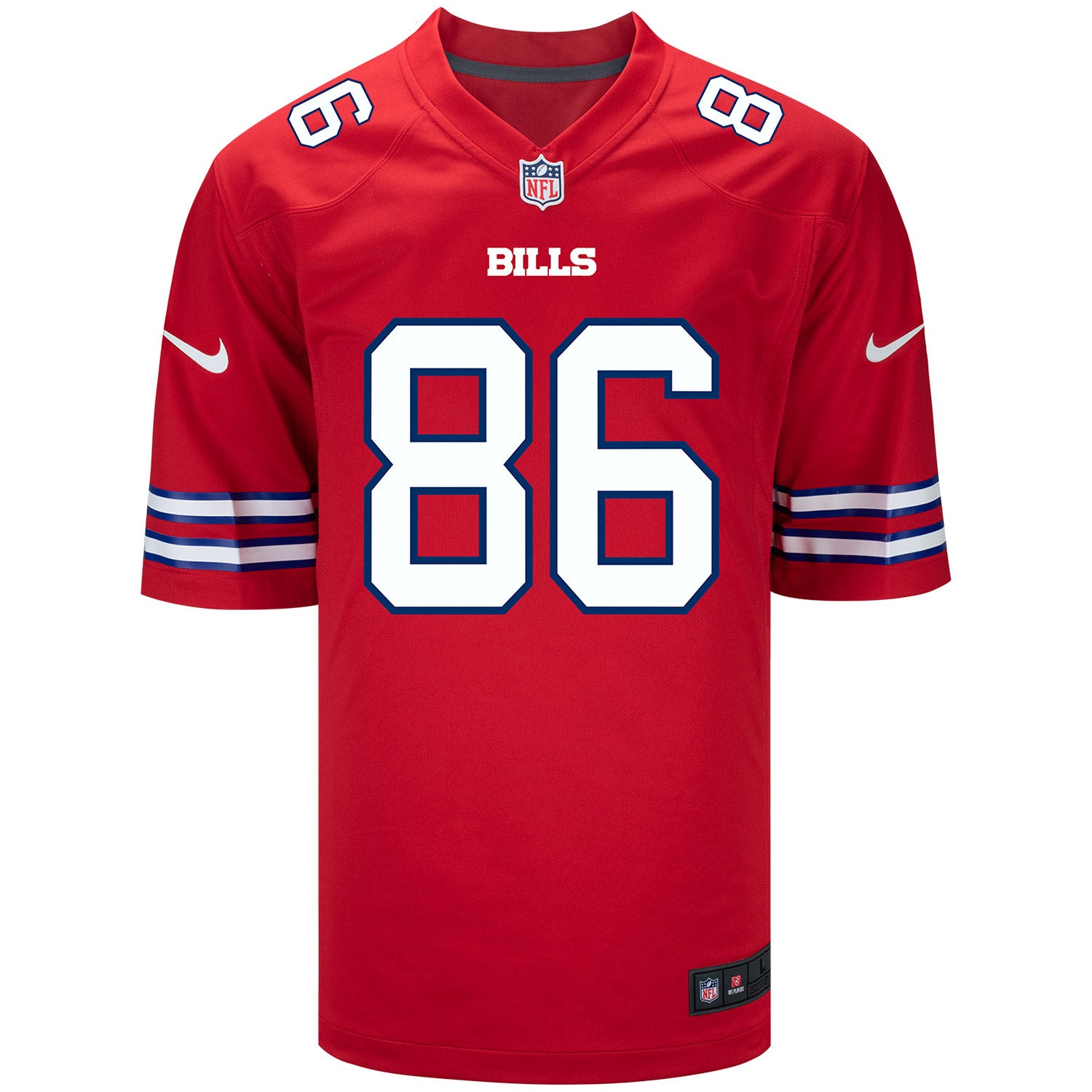 Nike Game Red Alternate Dalton Kincaid Jersey The Bills Store