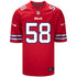 Nike Game Red Alternate Matt Milano Jersey - In Red - Front View