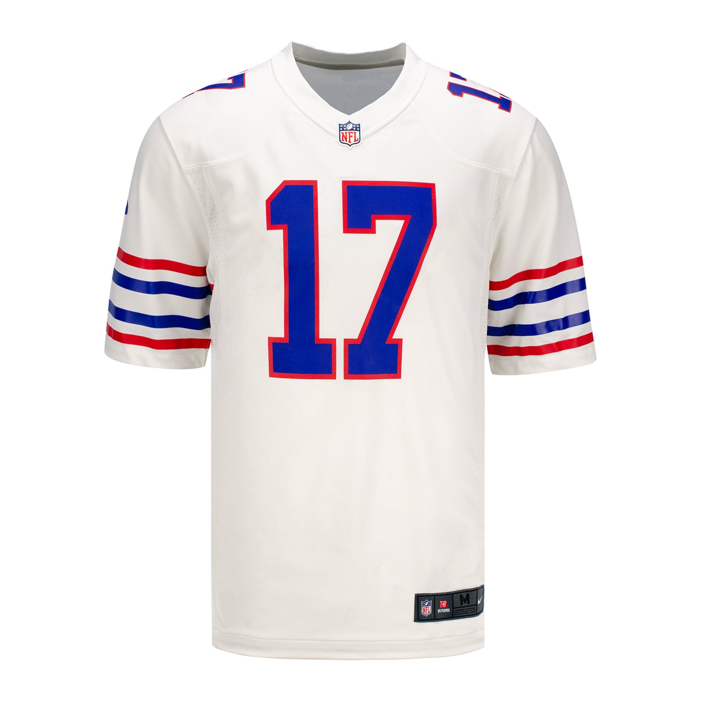 Nike Game White Alternate Josh Allen Jersey - Front View