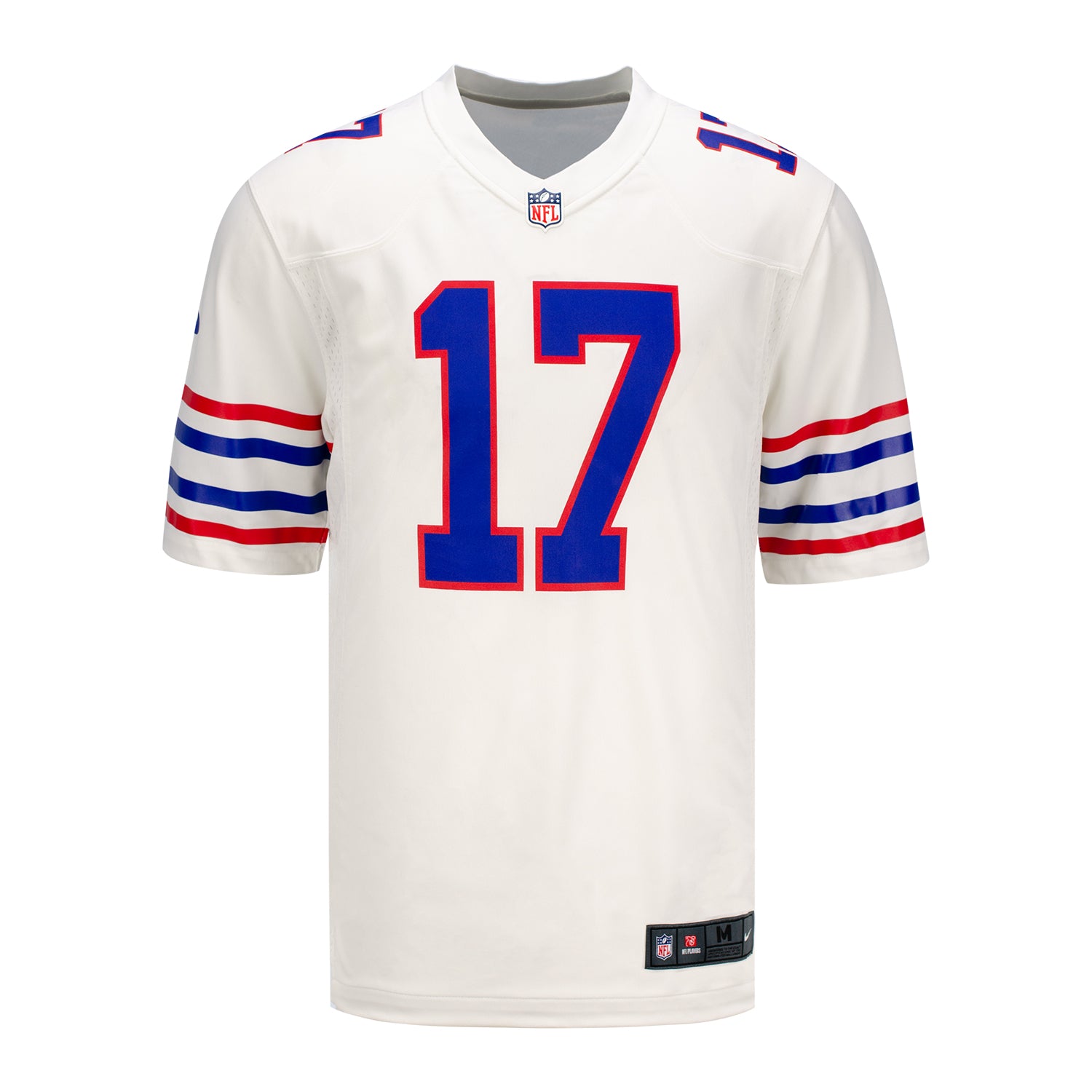 Nike Game White Alternate Josh Allen Jersey - Front View