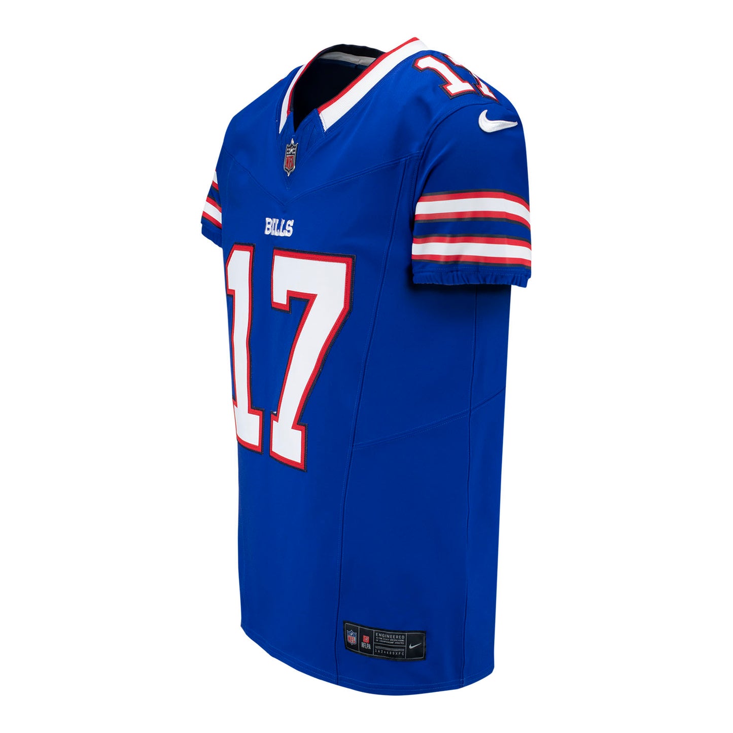Nike Elite Home Josh Allen Jersey In Blue - Front Side View