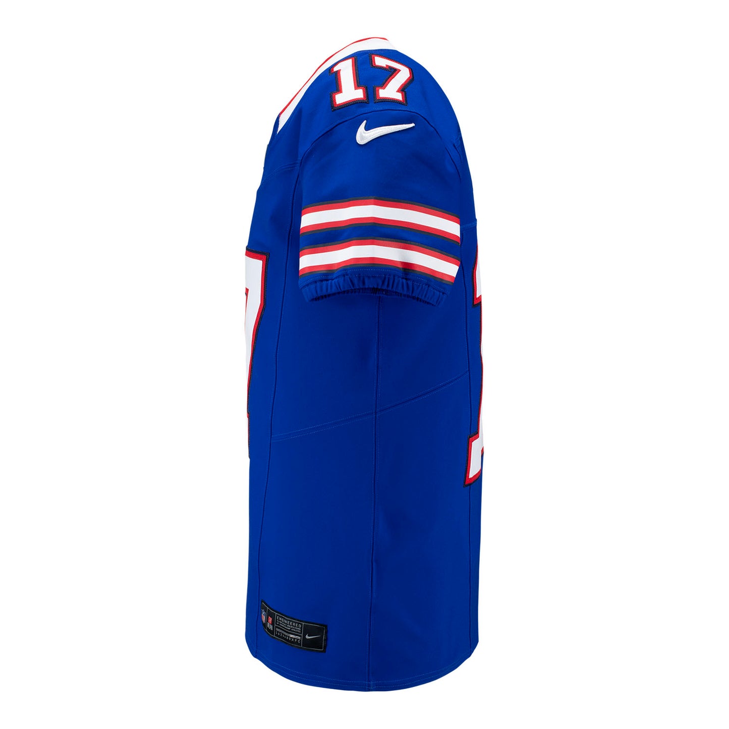 Nike Elite Home Josh Allen Jersey In Blue - Side View 2