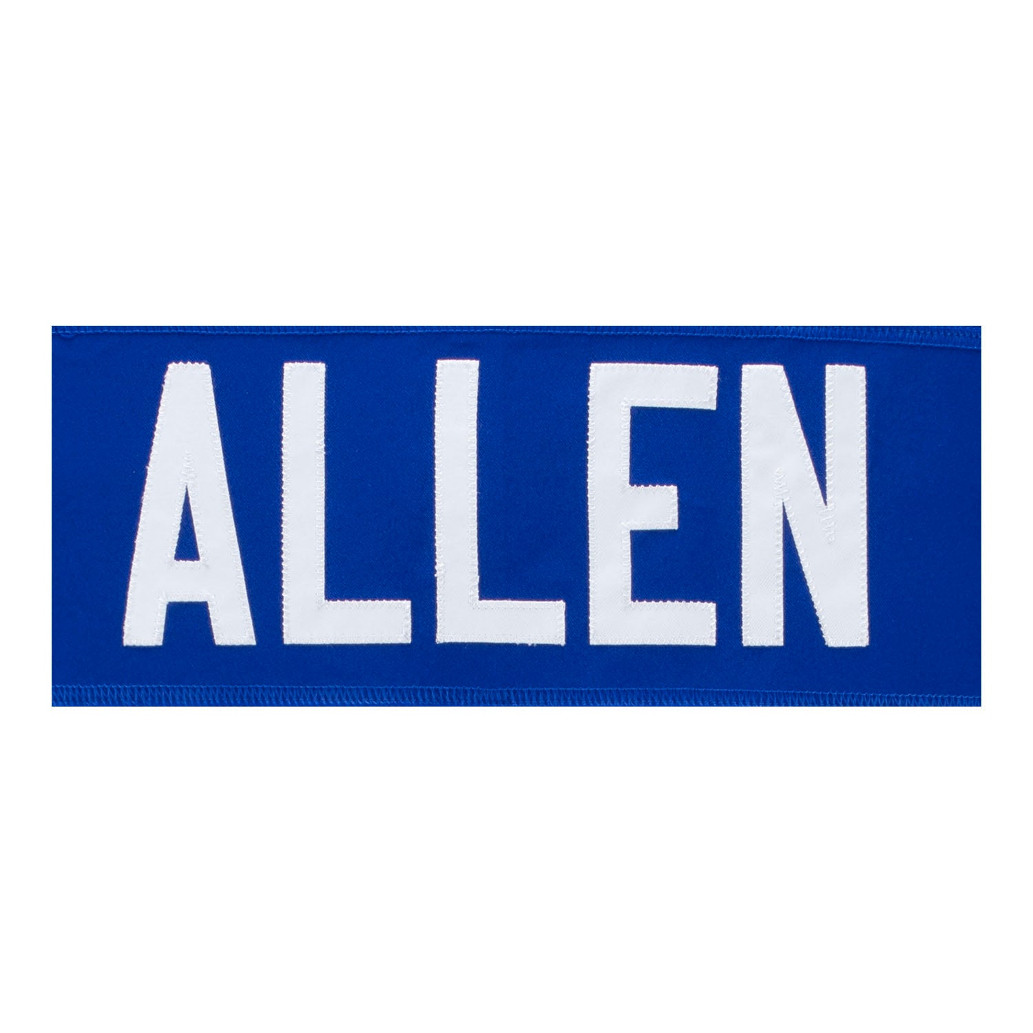 Nike Elite Home Josh Allen Jersey In Blue - Last Name View