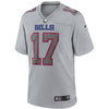 Youth Nike Atmosphere Fashion Game Josh Allen Jersey In Grey - Front View