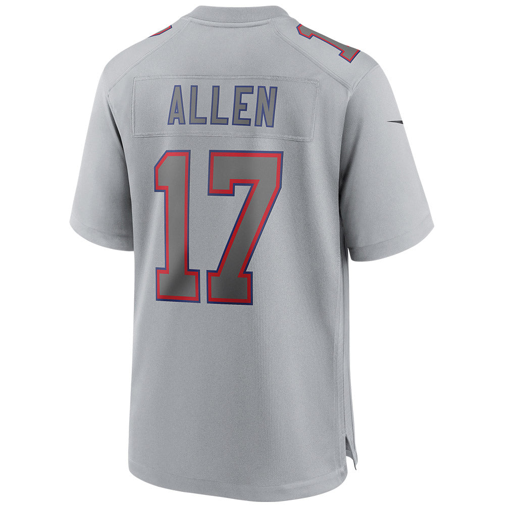 Men's Nike Josh Allen White Buffalo Bills Name & Number T-Shirt