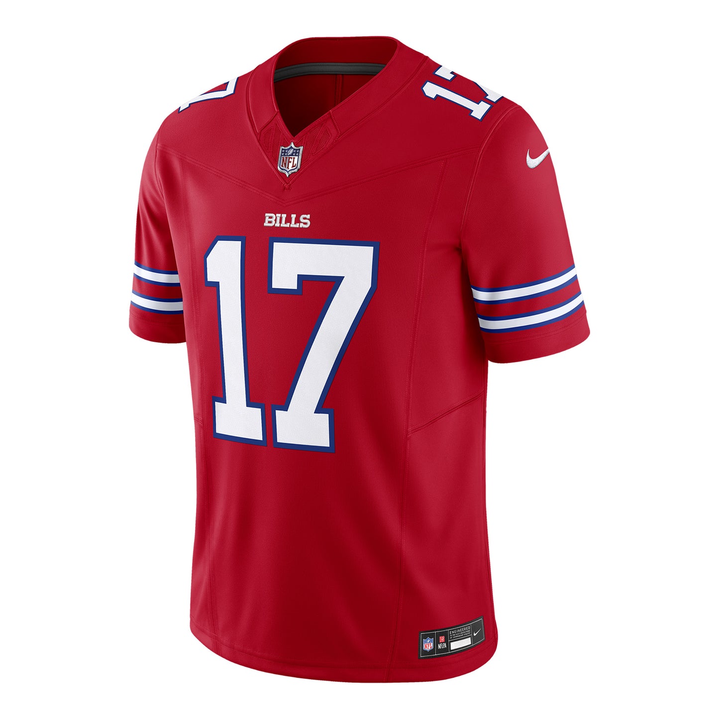 Josh Allen Buffalo Bills Nike Vapor F.U.S.E. Limited Jersey – Alternate In Red - Front View