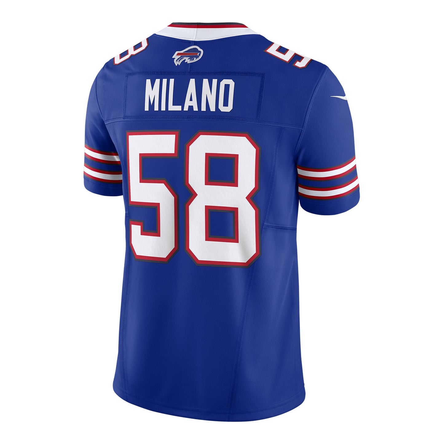 Matt Milano Buffalo Bills Nike Vapor F.U.S.E. Limited Jersey - Home - Back View