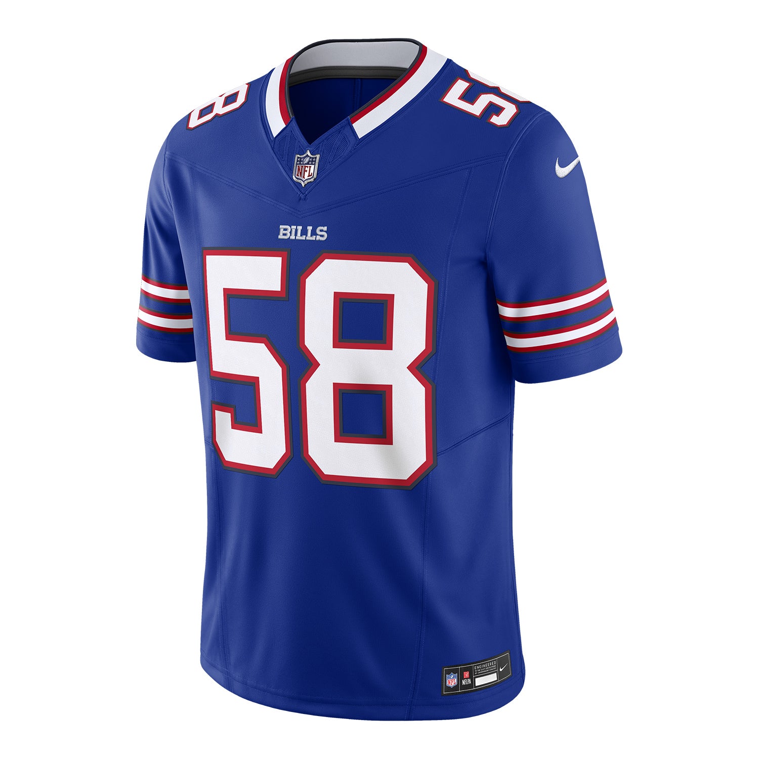 Matt Milano Buffalo Bills Nike Vapor F.U.S.E. Limited Jersey - Home - Front View