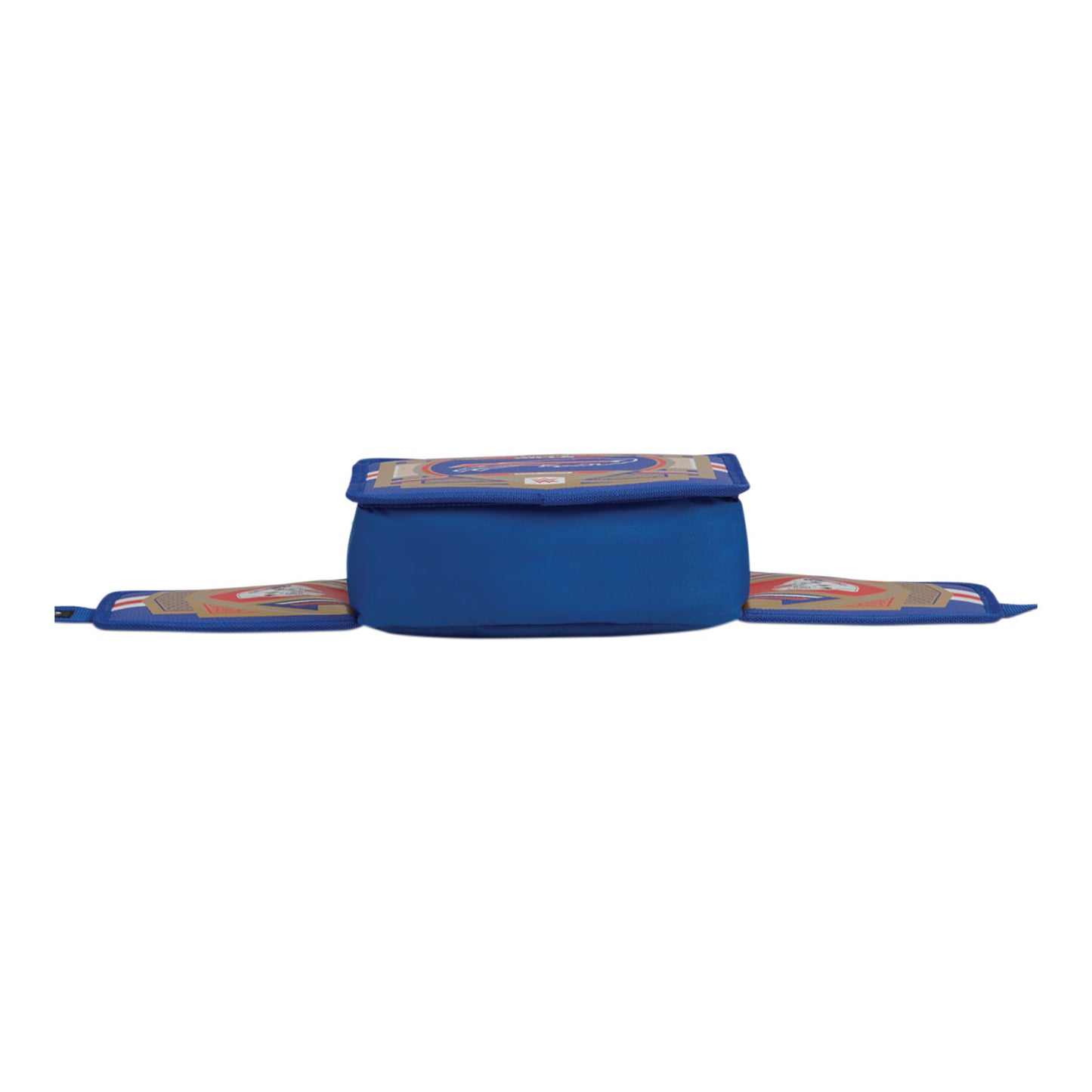 Buffalo Bills Igloo WWE Fanny Pack Cooler Belt In Multi-Color - Underneath View