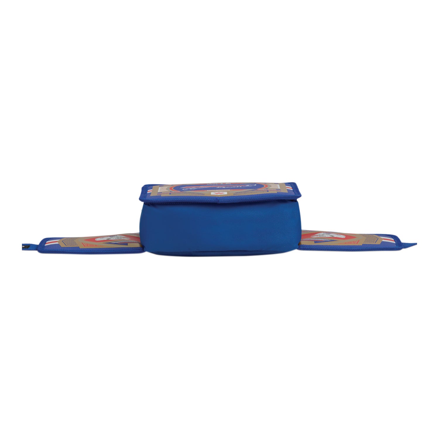 Buffalo Bills Igloo WWE Fanny Pack Cooler Belt In Multi-Color - Underneath View