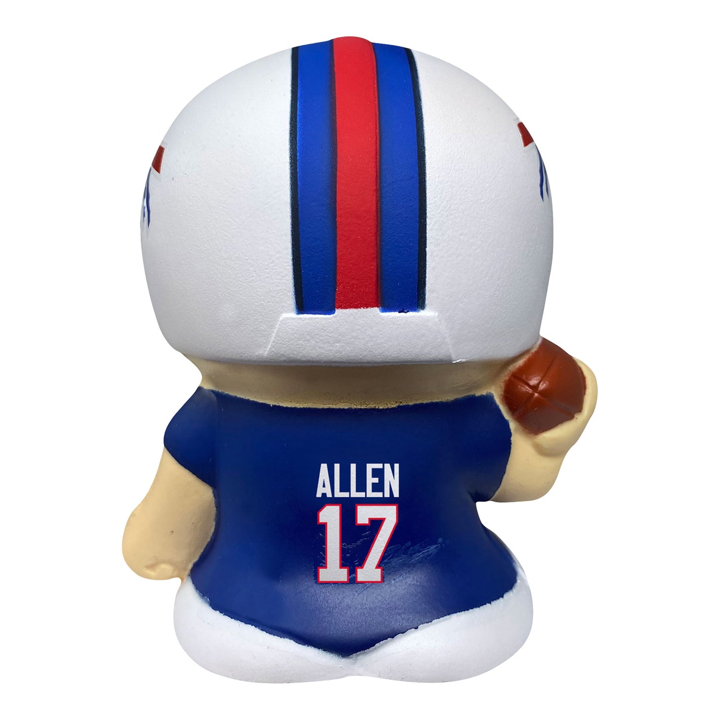 Party Animal Bills Josh Allen Jumbo Squeezy Mate In Multi-Color - Back View