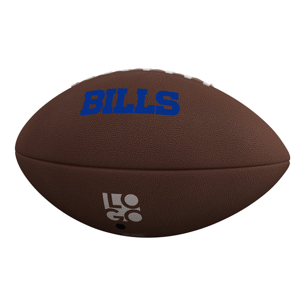 Bills Composite Full Size Football In Brown - Side View 2