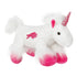 Bills 36" Giant Plush Unicorn In White & Pink - Front Right View