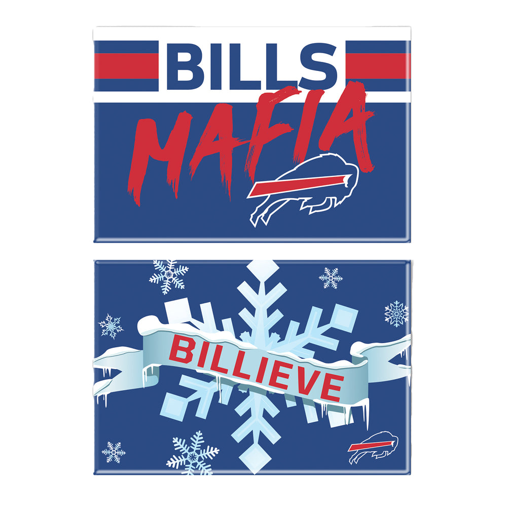 Buffalo Bills - Retro Die Cut Logo Magnet at Sticker Shoppe