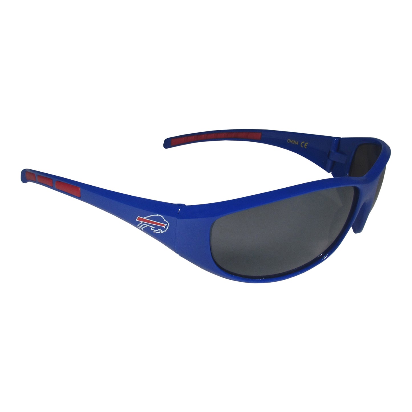 Buffalo Bills Wrap Sunglasses In Blue - Front View