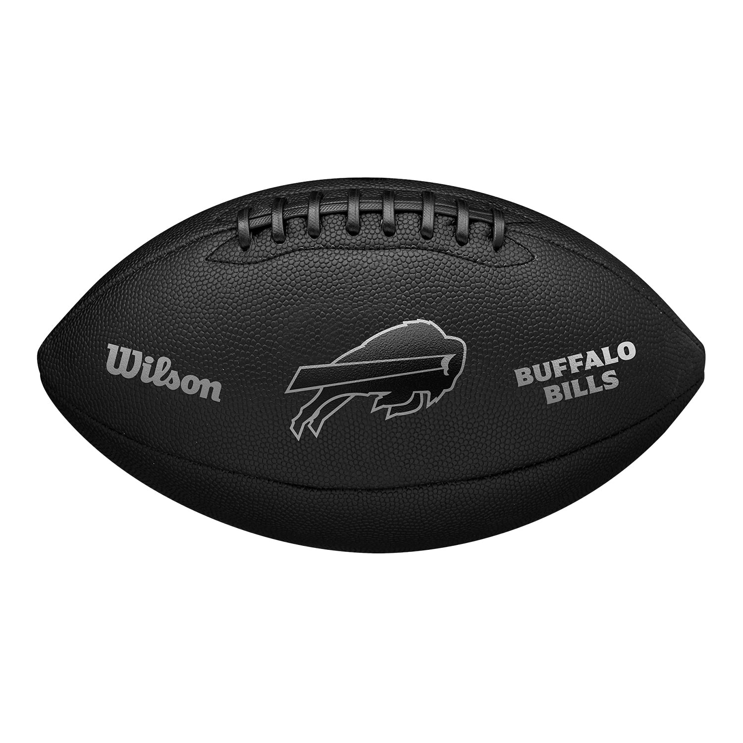 Buffalo Bills Wilson Metallic Football - Front View