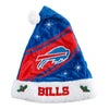 FOCO Buffalo Bills Santa Hat In Blue, Red & White - Front View