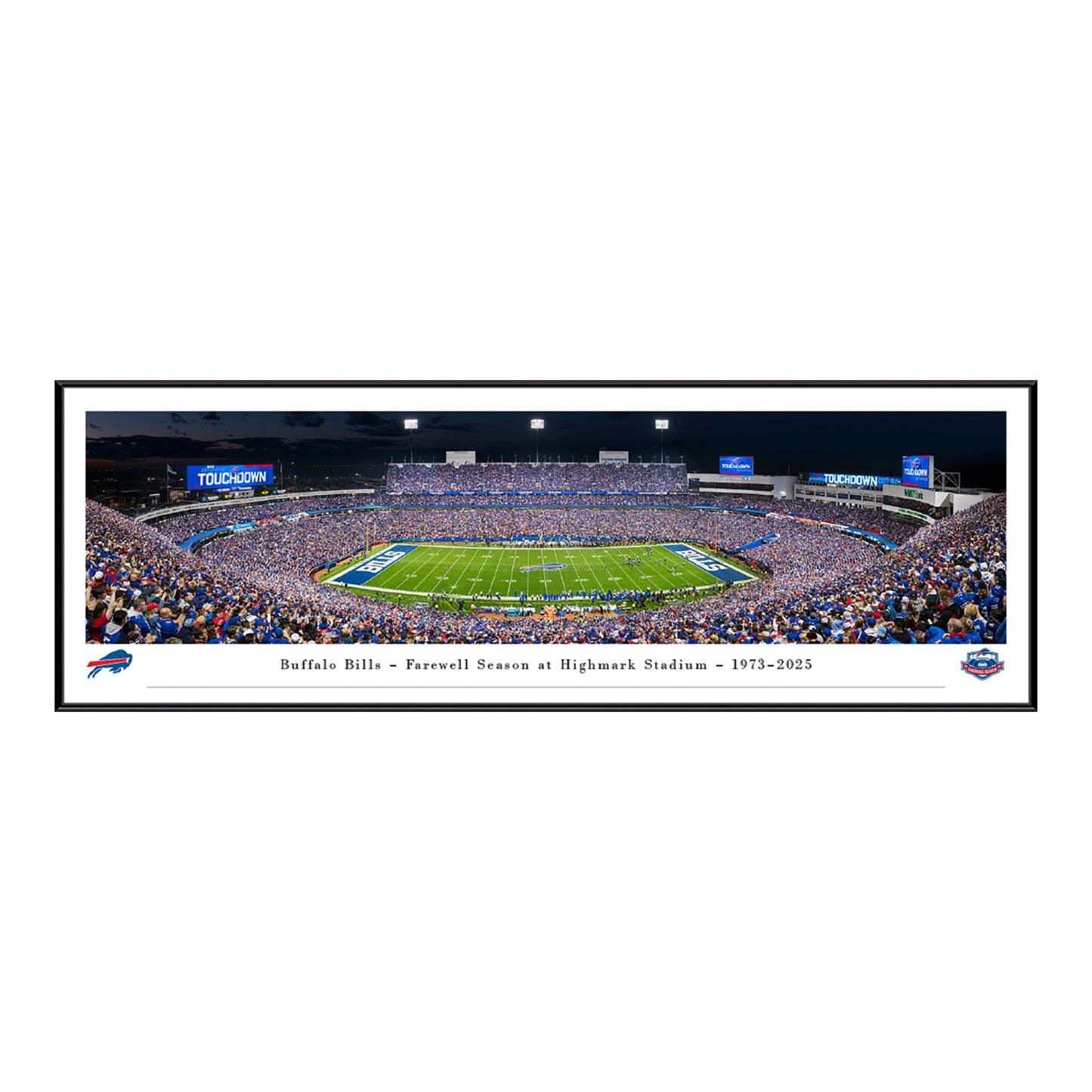 Buffalo Bills Farewell Season at Highmark Stadium Panorama - Standard Frame - Front View