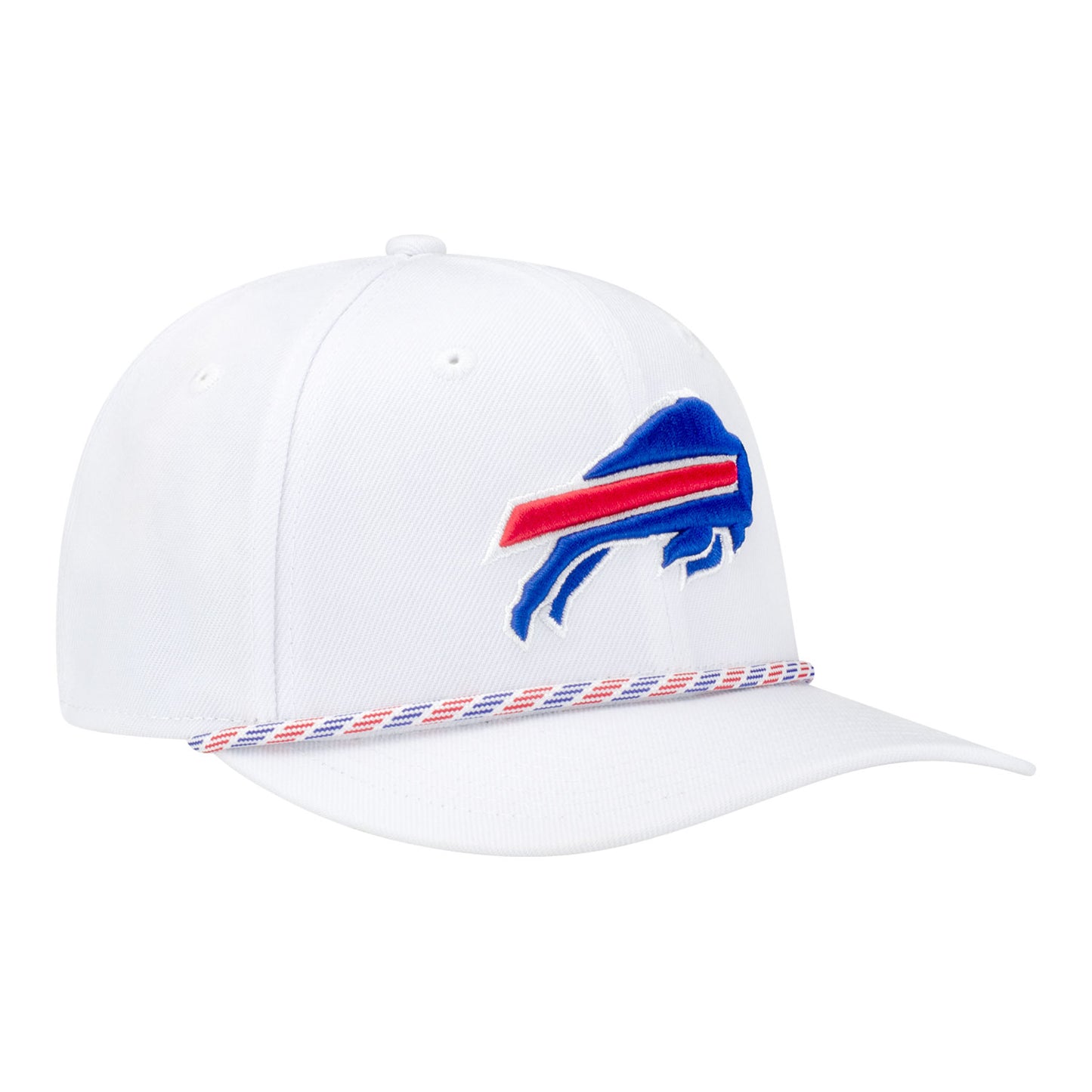 Youth New Era Buffalo Bills 9SEVENTY Multi Rope White Hat - Front Right View